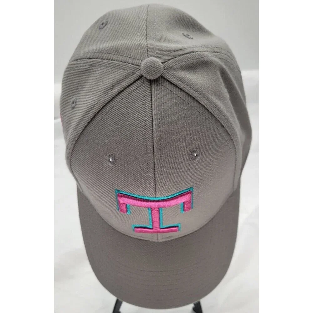 47‎ Brand Texas Rangers MVP One Size Gray,Teal And Magenta Side Patch Snapback